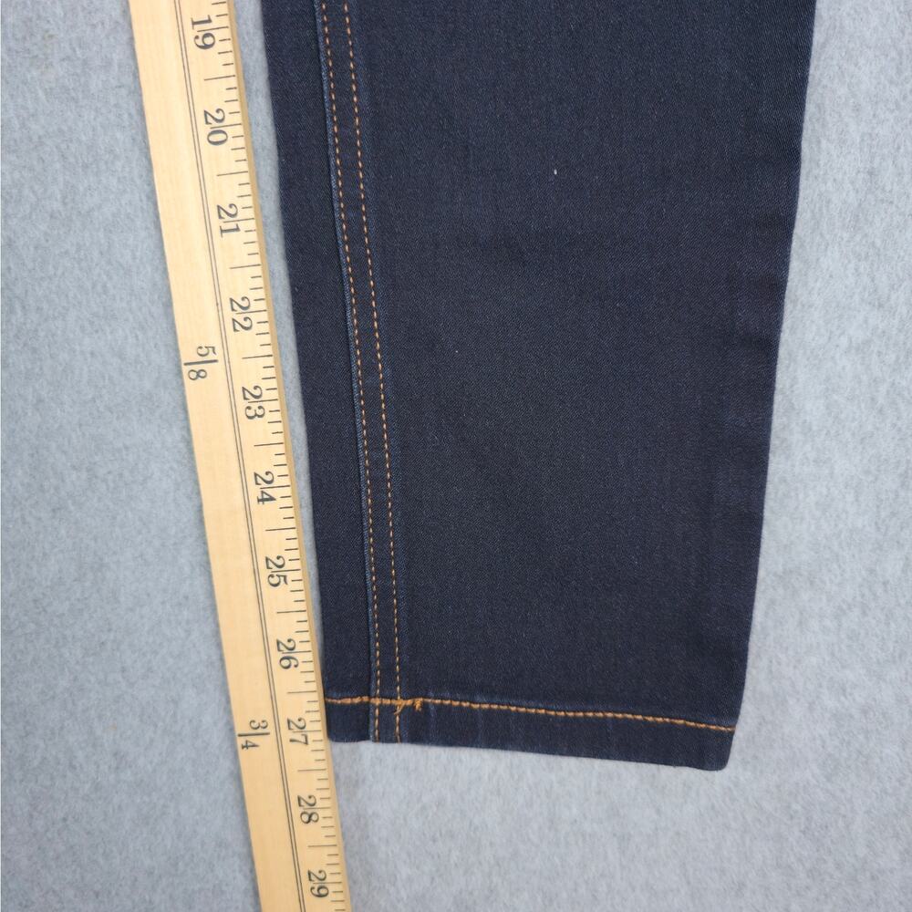 No Boundaries Size 9 Dark Wash High Rise Skinny Jeans 28x27 - Picture 13 of 16